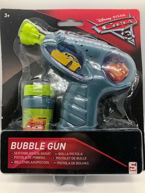 Seifenblasenpistole Cars 3 Walt Disney Seifenblasen Bubble Gun Neu