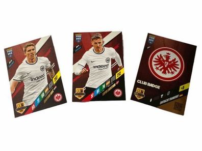 Eintracht Frankfurt PANINI Adrenalyn XL FIFA 365 2024 3 Karten im SET