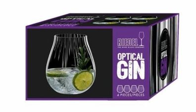 Riedel Optical O 5515/67 Gin Tonic Gläser 4er Set Neu OVP im Karton