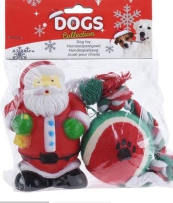 Hundespielzeug Ball Weihnachtsmann Hunde Weihnachtsgeschenk Spielzeug Für Hunde