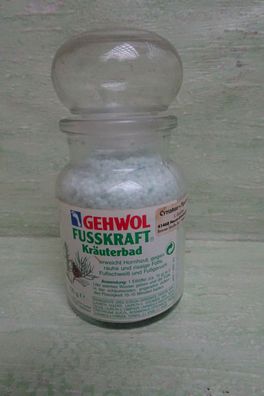 alt: Gehwohl Fußbad Kräuterbad 100g im Glas Gerlach GmbH Lübbecke OVP