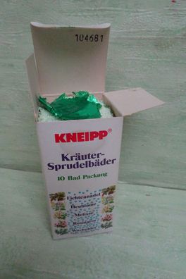 alt: Kneipp Kräuter Sprudelbäder 10 Bad Packung Fichtennadel Heublume Melisse....