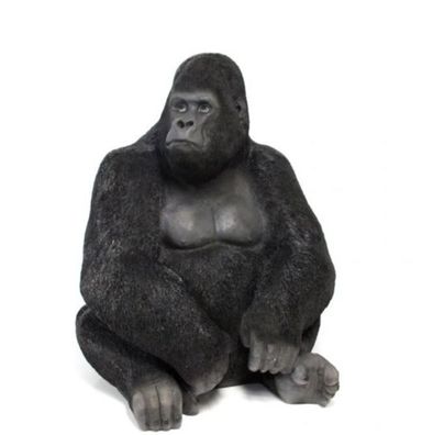 Affe Gorilla Jungel Afrika Deko Figur lebensecht Aufstellfigur Dekoration Deko groß b