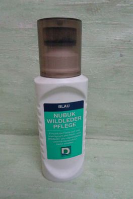 alt: Nubuk Wildleder Pflege Deichmann 3,95DM 100ml "fast voll