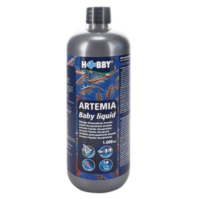 Hobby Artemia Baby liquid 1 Liter - Flüssiges Powerfutter für Fische