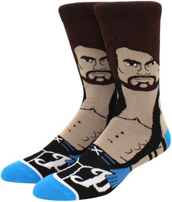 Allen Neal Jones „AJ Styles“ Sport Motivsocken - WWE Wrestling Socken in 3/4-Länge