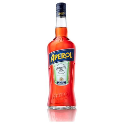 Aperol Aperitivo aus Italien fruchtig bitterer Kräuterlikör 1000ml