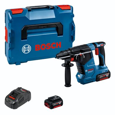Bosch GBH 18V-24 C Professional Akku-Bohrhammer SDS- Plus (2x5,0 Ah, L-BOXX)