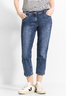 Cecil Casual Fit Sommerjeans in Mid Blue Wash