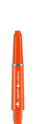 Mission GripLock Dart Shafts Orange Short 34mm