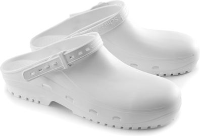 Schu'zz Schuzz Damen Clog Sicherheitsschuhe Sécu Femme Blanc / Weiß