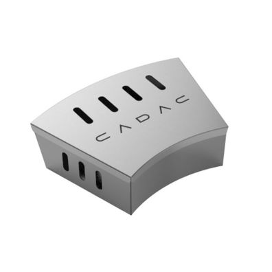 Cadac Mini Räucherbox aus Edelstahl für Citi Chef 40 und 50, Carri Chef 50 und Grill