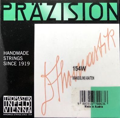 Thomastik 154W - weich - Saiten für Mandoline - Satz oder Einzelsaiten