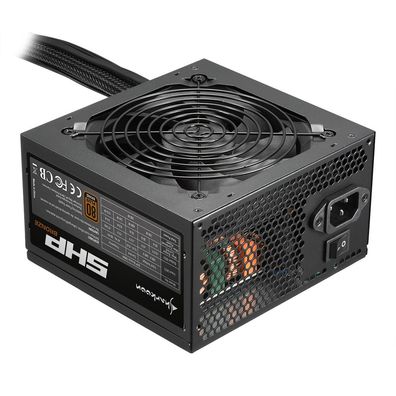 Sharkoon SHP Bronze, 700 W, 100 - 240 V, 47 - 63 Hz, 12/6 A, Aktiv, 130 W