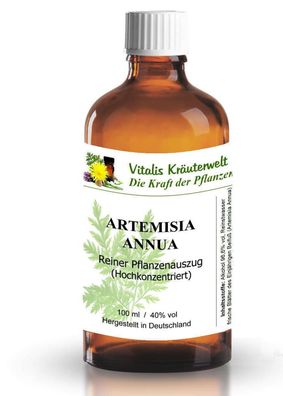 Artemisia Annua (Einjähriger Beifuß) Tinktur 100ml 40%vol Reiner Pflanzenauszug
