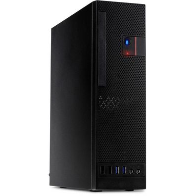 Inter-Tech S-331, Desktop, PC, Schwarz, micro ATX, Mini-ITX, 7,5 cm, 23 cm