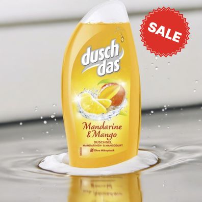 duschdas Mandarine & Mango Duschgel Körper 3x 250ml Flasche (EUR 15,85/ L)