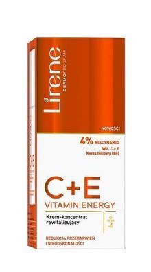 Lirene C + E Krem Rewitalizuj?cy, 40ml - Hydratisierende Hautpflege