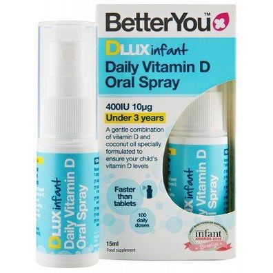 DLux Infant Daily Vitamin D Oral Spray - 15 ml