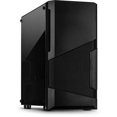 Inter-Tech SM-007 Enforcer, Tower, PC, Schwarz, Mini-ITX, uATX, 15,5 cm, 31 cm