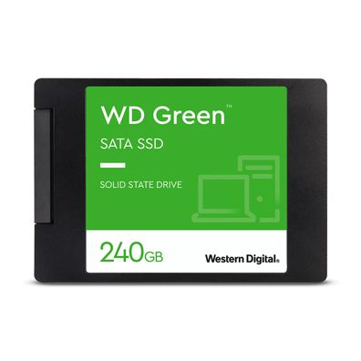 WD Green WDS240G3G0A, 240 GB, 2.5", 545 MB/ s, 6 Gbit/ s