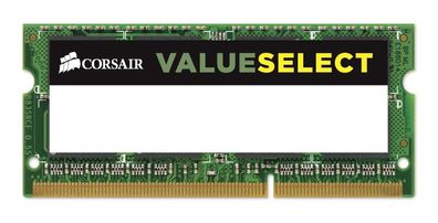 Corsair CMSO8GX3M1C1600C11, 8 GB, 1 x 8 GB, DDR3, 1600 MHz, 204-pin SO-DIMM