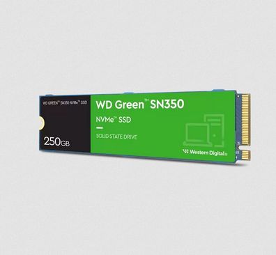 WD Green SN350, 250 GB, M.2, 2400 MB/ s