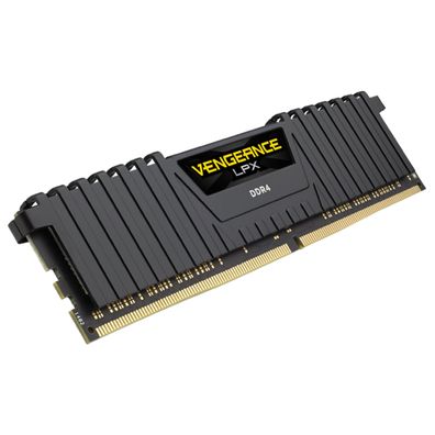 Corsair Vengeance LPX , 16 GB, 2 x 8 GB, DDR4, 3200 MHz, 288-pin DIMM, Schwarz