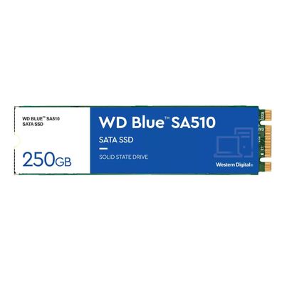 WD Blue SA510, 250 GB, M.2, 555 MB/ s, 6 Gbit/ s