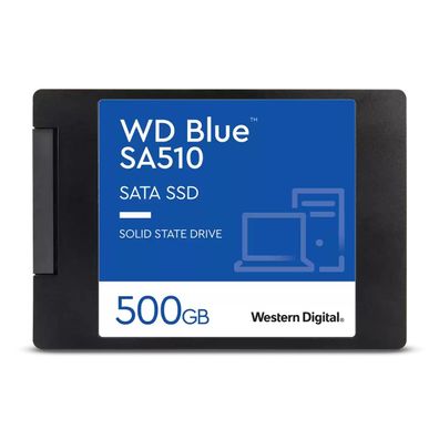 WD Blue SA510, 500 GB, 2.5", 560 MB/ s, 6 Gbit/ s