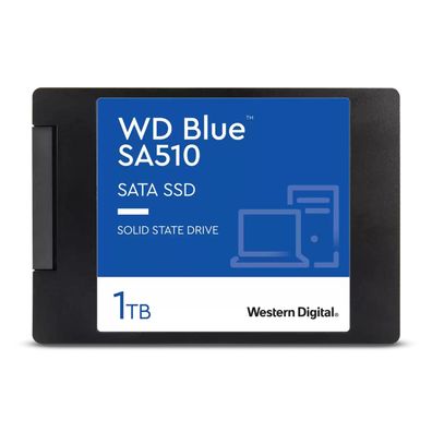 WD Blue SA510, 1000 GB, 2.5", 560 MB/ s, 6 Gbit/ s