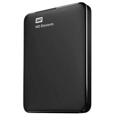 WD WD Elements Portable, 1,5 TB, 2.5", 3.2 Gen 1 (3.1 Gen 1), Schwarz