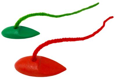 Lindemann, Seasure Trimmfäden- Set rot-grün, 6 Stück