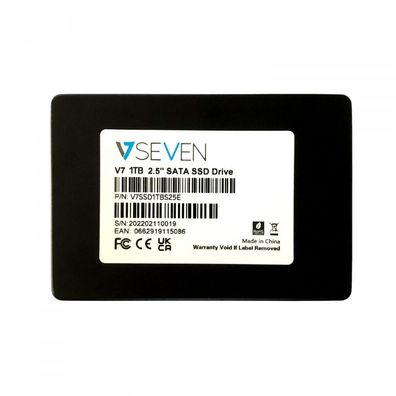 V7 V7SSD1TBS25E, 1 TB, 2.5", 560 MB/ s, 6 Gbit/ s