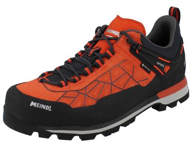 MEINDL Literock Free GTX Herren Trekkingschuhe Wanderschuhe orange Veloursleder