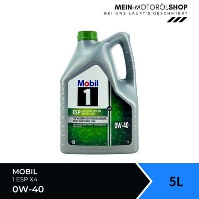 Mobil 1 ESP X4 0W-40 5 Liter