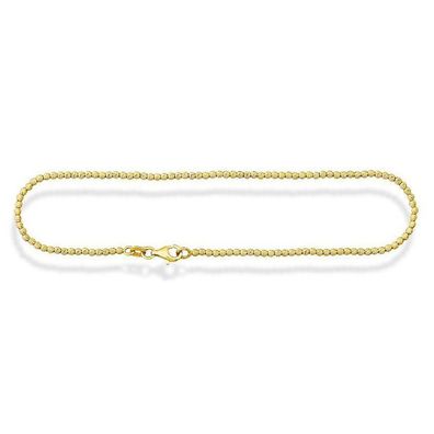 Armband 19cm - Gold 585 14K -Kugel- Muster