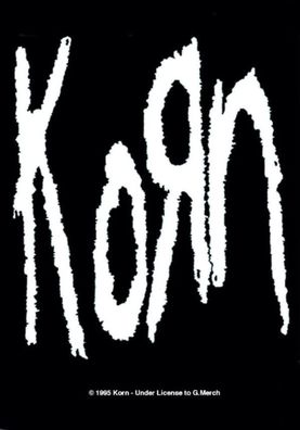 Korn Logo Posterfahne Flagge Flag