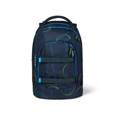 Satch Pack Schulrucksack Blue Tech 30l Rucksack blau grün Swaps