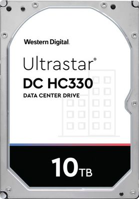 WD Ultrastar DC HC330, 3.5", 10 TB, 7200 RPM