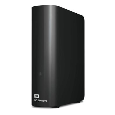 WD Elements Desktop, 14000 GB, 3.2 Gen 1 (3.1 Gen 1), Schwarz