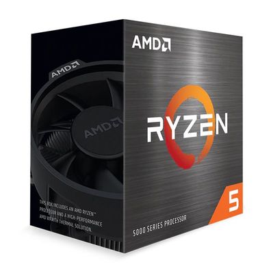 AMD Ryzen 5 5600X, AMD Ryzen? 5, Socket AM4, 7 nm, AMD, 5600X, 3,7 GHz