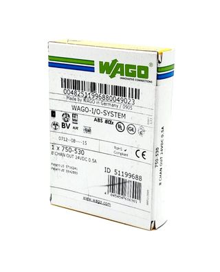 Wago 750-530 8-Kanal-Digitalausgang DC 24 V 0,5 A