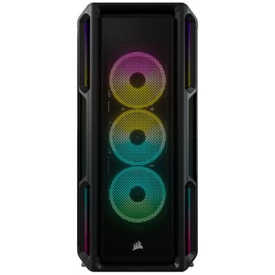 Corsair CC-9011230-WW, Midi Tower, PC, Schwarz, ATX, Heimbüro, Blau, Grün, Rot