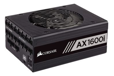 Corsair AX1600i, 1600 W, 100 - 240 V, 50 - 60 Hz, 9 - 15 A, 180 W, 1600 W