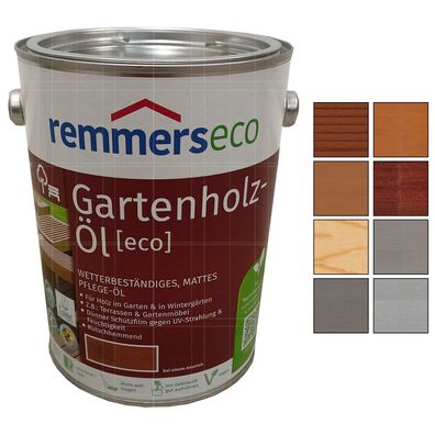 Remmers ECO Gartenholz-öl 0.75 LTR Holzöl Möbelöl Holzschutz Bodenöl Terrassenöl