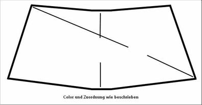 NEU + Windschutzscheibe > VW Scirocco 2 ( 53B / grün / Blaukeil ] - ( 81 / 88 ]
