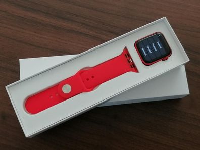 Apple Watch Series 6 (40 mm) GPS Rot / Apple Smartwatch 6 / 3 Jahre Gewähr