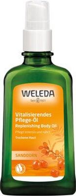 Weleda 6x WELEDA Sanddorn Vitalisierendes Pflege-Öl 100ml