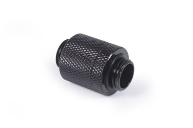 Alphacool ES D-Plug, Kühlerhalterung, Messing, Schwarz, 1/4", Männlich, 1,5 bar